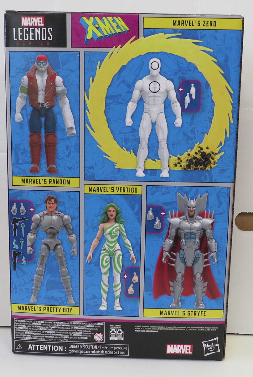 【新品未開封】MARVEL LEGENDS X-MEN VILLAINS Marvel Legends: X-Men Villains Action Figure Set (2023) Hasbro New