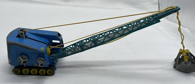 Vintage Siku Menck Greifbagger Blue M60 Crane V325 1/55   Siku VINTAGE  