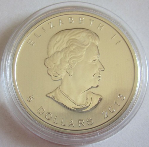 Canada 5 Dollars 2013 Maple Leaf Fabulous 15 Privy 1 Oz Silver - Picture 2 of 2