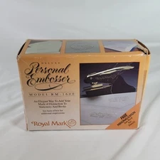 Royal Mark Deluxe Personal Embosser RM - 1600