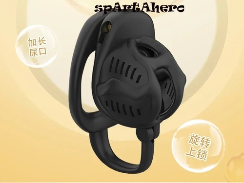 New Chastity Device Beehive Breathable Cage Ring with The Hook Stealth Mini Lock - Picture 24 of 36