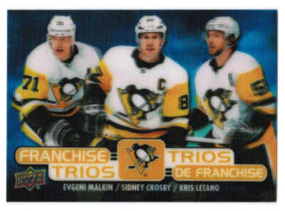 20/21 2020 UD UPPER DECK TIM HORTONS HKY FRANCHISE TRIOS