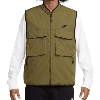 Nike Tech Woven Vest Size Large Mens Pacific Moss Green Nike Tech Woven Vest Size Large Mens Pacific Moss Green