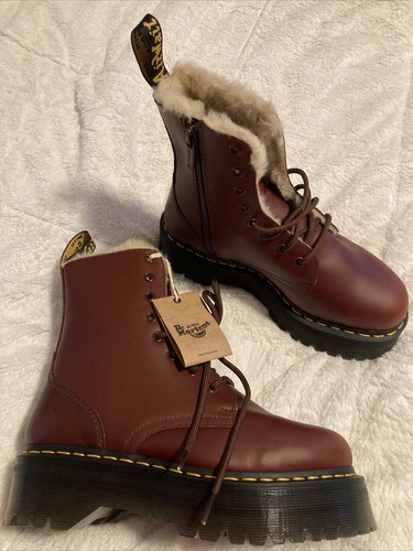 doc martens fur lined jadon