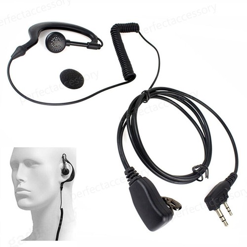 Earpiece Headset PTT Mic For KENWOOD TH-D7 TH-F6 TH-G71 TH-22 TH-42 TH-78 TH-79 - Picture 2 of 5