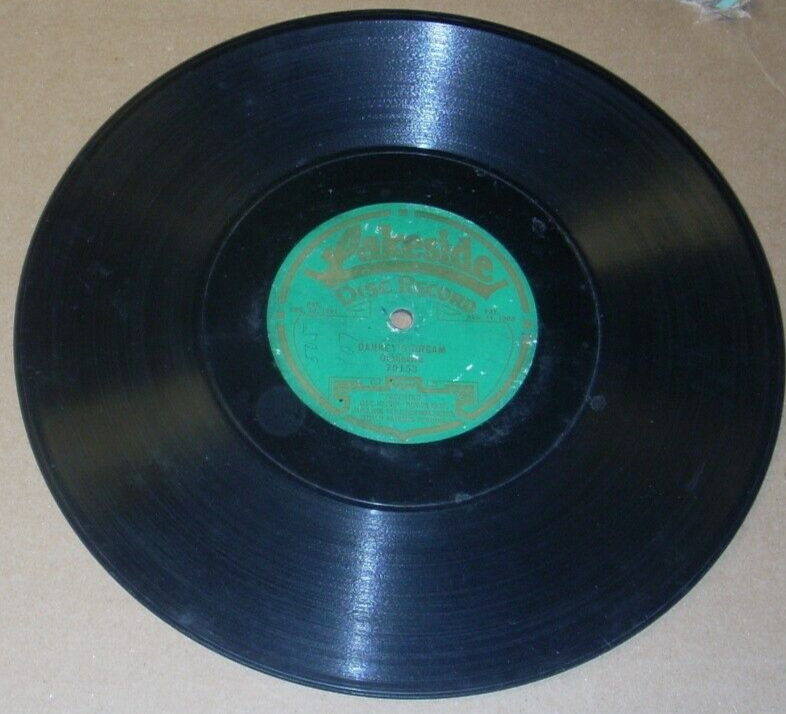 ORCHESTRA darkey's dream ( pop ) 78 rpm lakeside 70153 | eBay