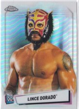 2021 Topps Chrome Refractor WWE RAW Lince Dorado #27