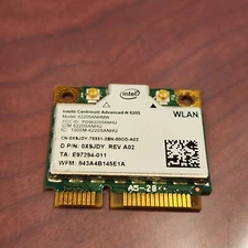 Dell Latitude E6430 6430u ATG E6320 13.3" Laptop Wifi Card X9JDY 0X9JDYv 4881