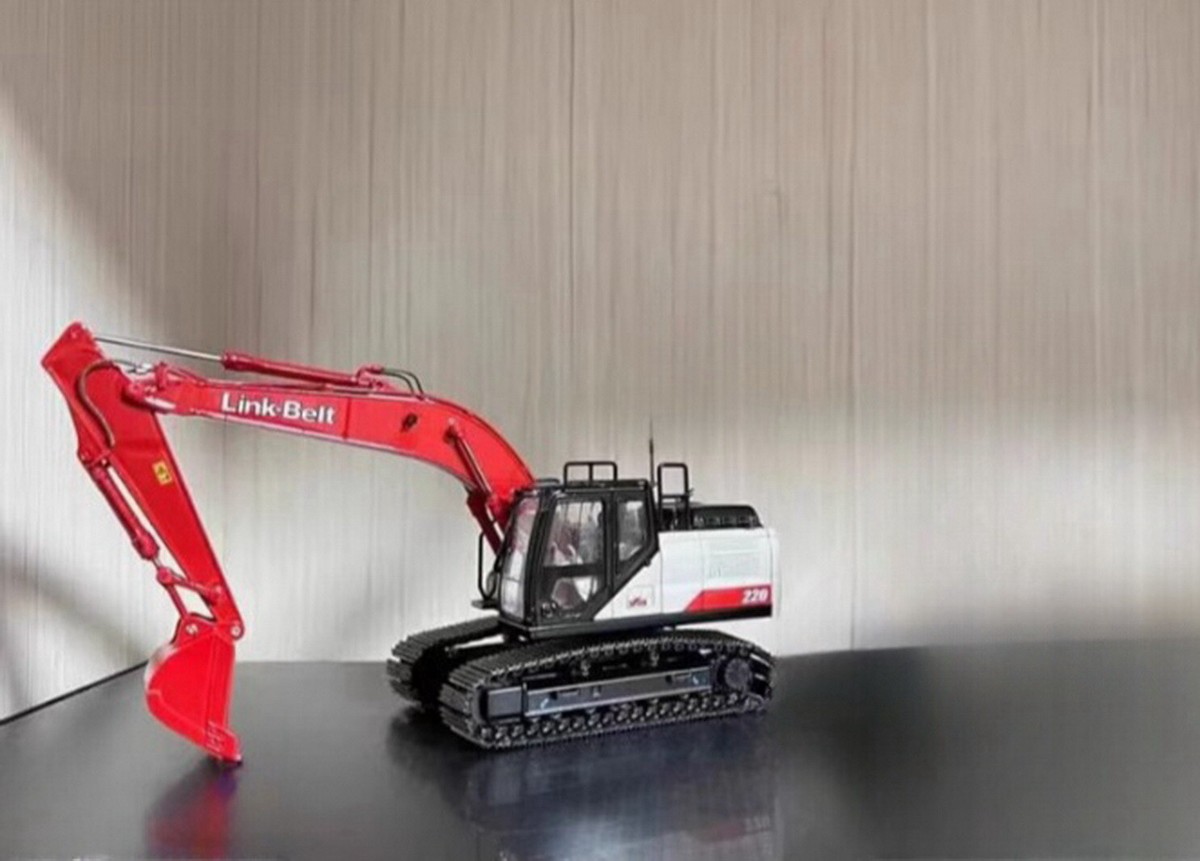 1/50 Scale Link-Belt 220 X4S Hydraulic Excavator Diecast Model Toy