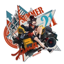 Anime Arknights Zima Arknights  Gaming Mat Desk 47055