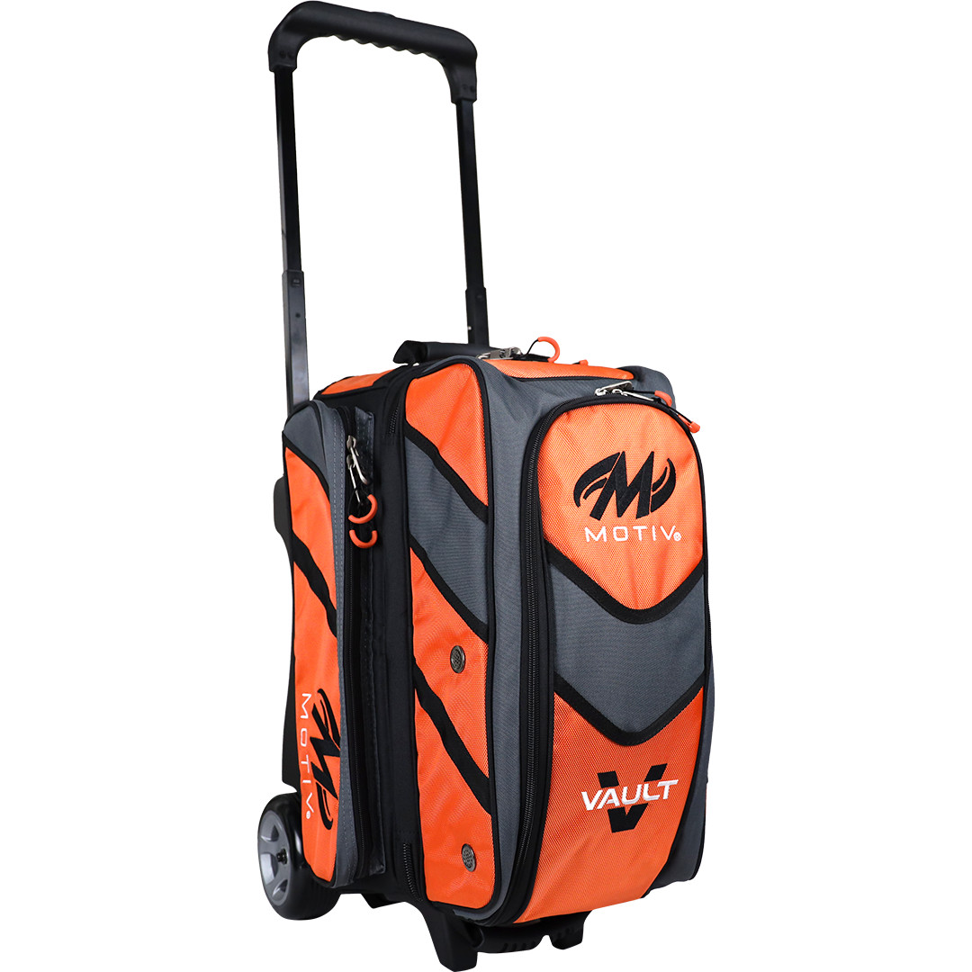 Motiv Vault Tangerine 2 Ball Roller Bowling Bag