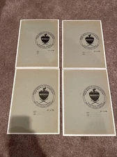 Lot of 4  Morilla Quality Artist Canvas Panel 9” x 12” Vintage