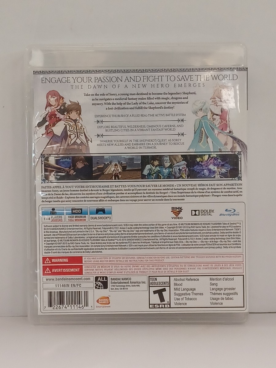 Tales of Zestiria - Edição digital standard
