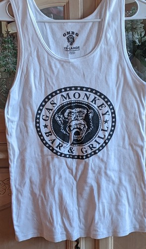 Gas Monkey Garage Women's Tank Top Size 2X White