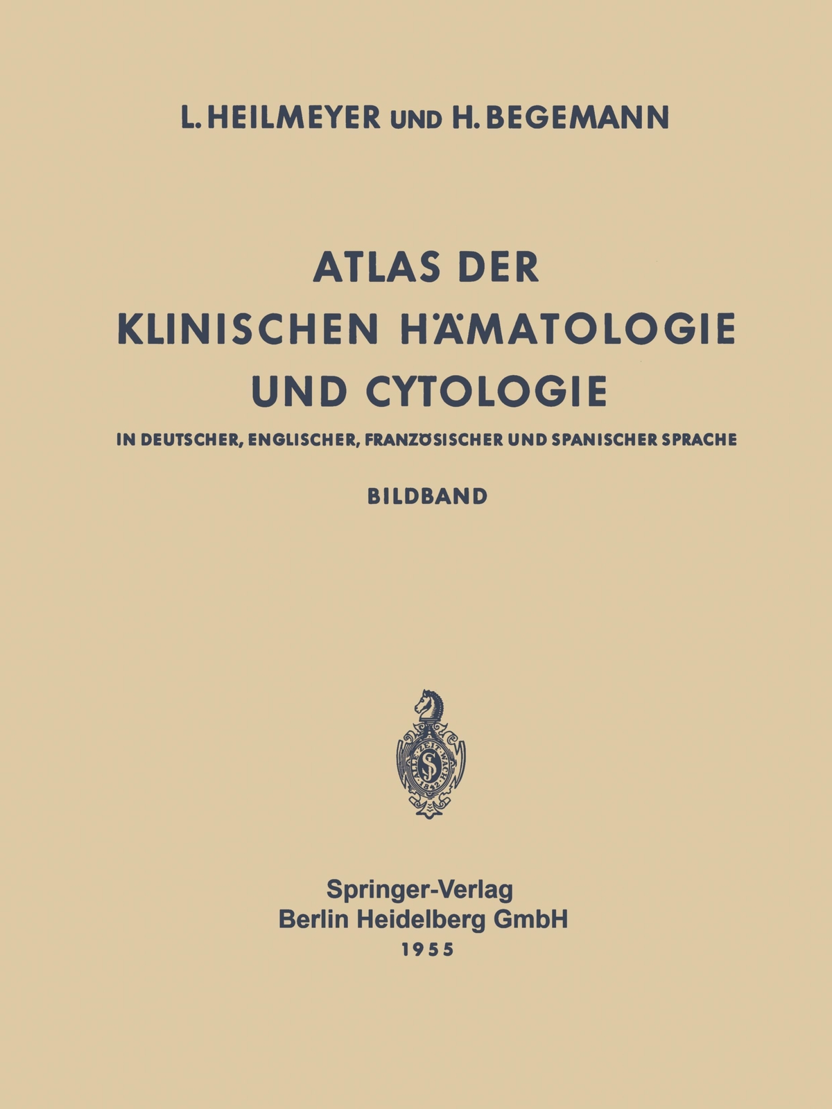 Thumbnail - Atlas Der Klinischen Hämatologie Und Cytologie In Deutscher,