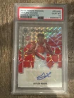 2019 Panini mosaic Jaylen Hoard Auto rookie scripts PSA 10
