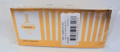1 Million Lucky by Paco Rabanne EDT  Lot of 12 Carded Spray Vials  *SEALED*