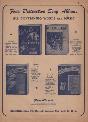 Sheet Music - I'm Gonna Love That Guy - Frances Ash - Picture 2 of 2