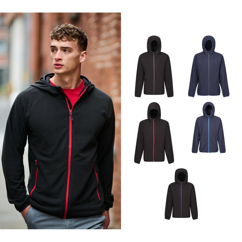 TACVASEN Maglione Pile Uomo Mezza Zip – Felpa Sportiva Termica Per Sci E Corsa