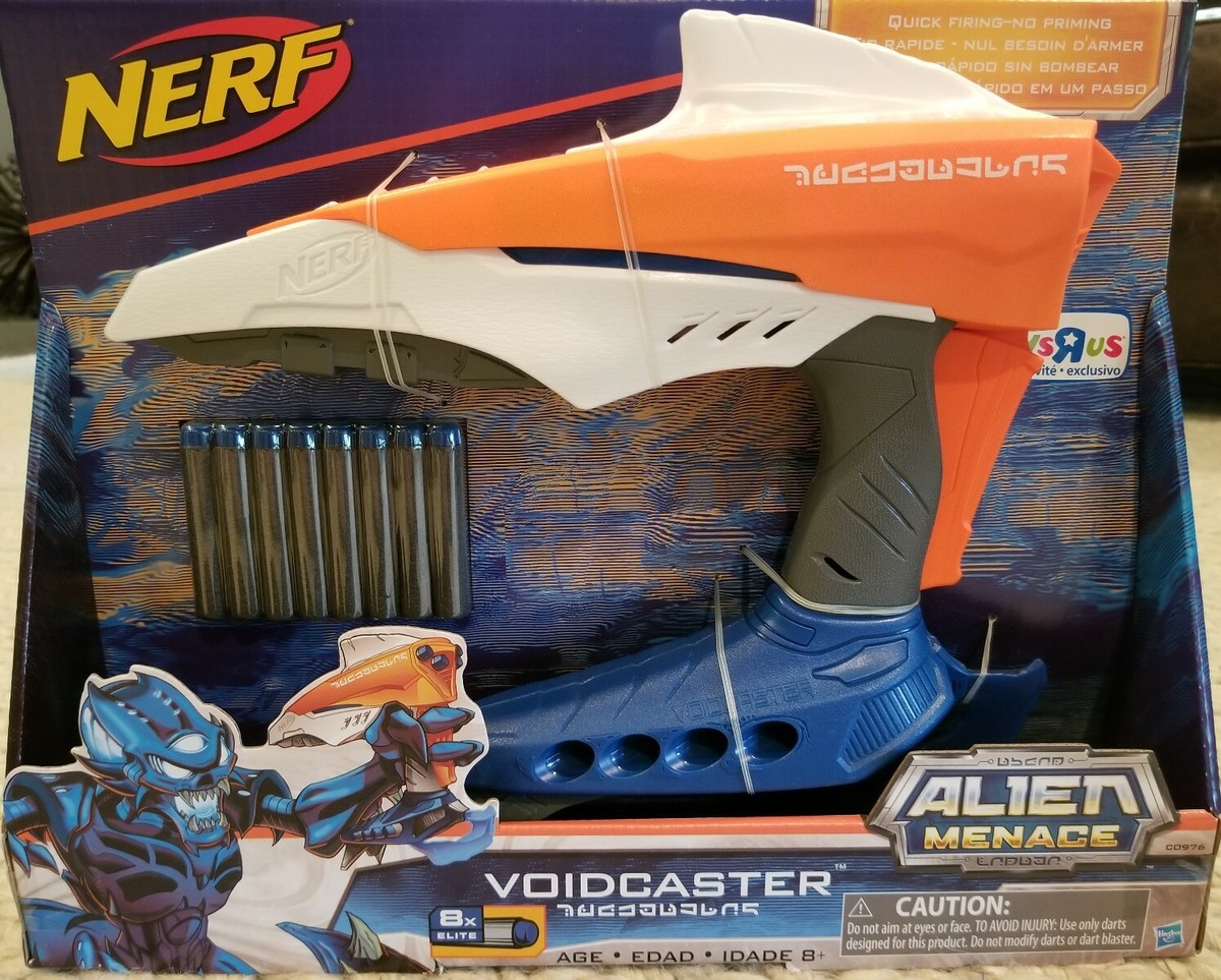 Set of 2 Nerf Alien Menace Voidcaster Ravager NEW | eBay