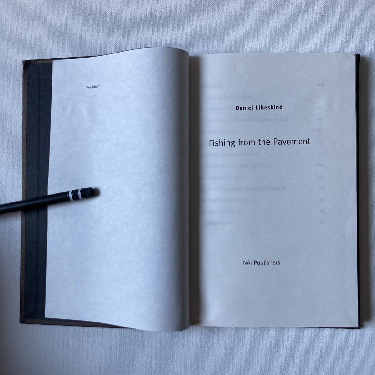 Fishing from the Pavement / Libeskind 【公式通販】