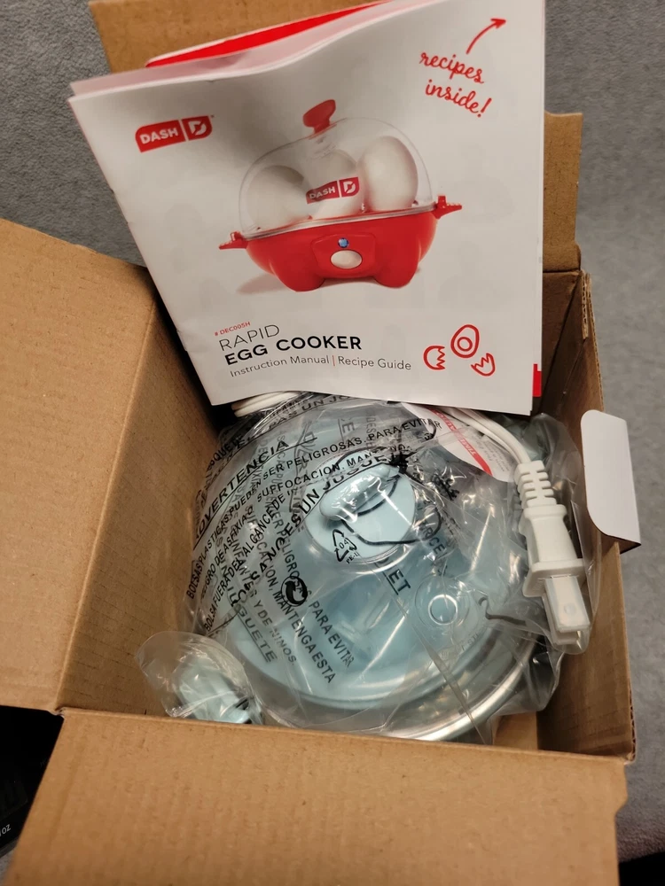 DASH Rapid Electric Egg Cooker 6-Cup Capacity for Hard Boiled Eggs B16 DASH Rapid Electric Egg Cooker 6-Cup Capacity for Hard Boiled Eggs B16