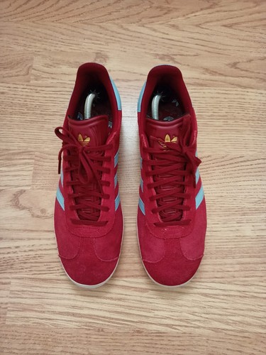 Adidas Gazelle West ham./Burnley, Aston villa - Preowned - No Box Uk 10 | eBay