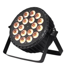 BECEN 18x18w rgbwa uv 6in1 LED Flat Par Can Light RDM DMX512 dj stage lighting