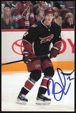 David Rundblad Autographed 4x6 Color Photo Phoenix Coyotes #2 A
