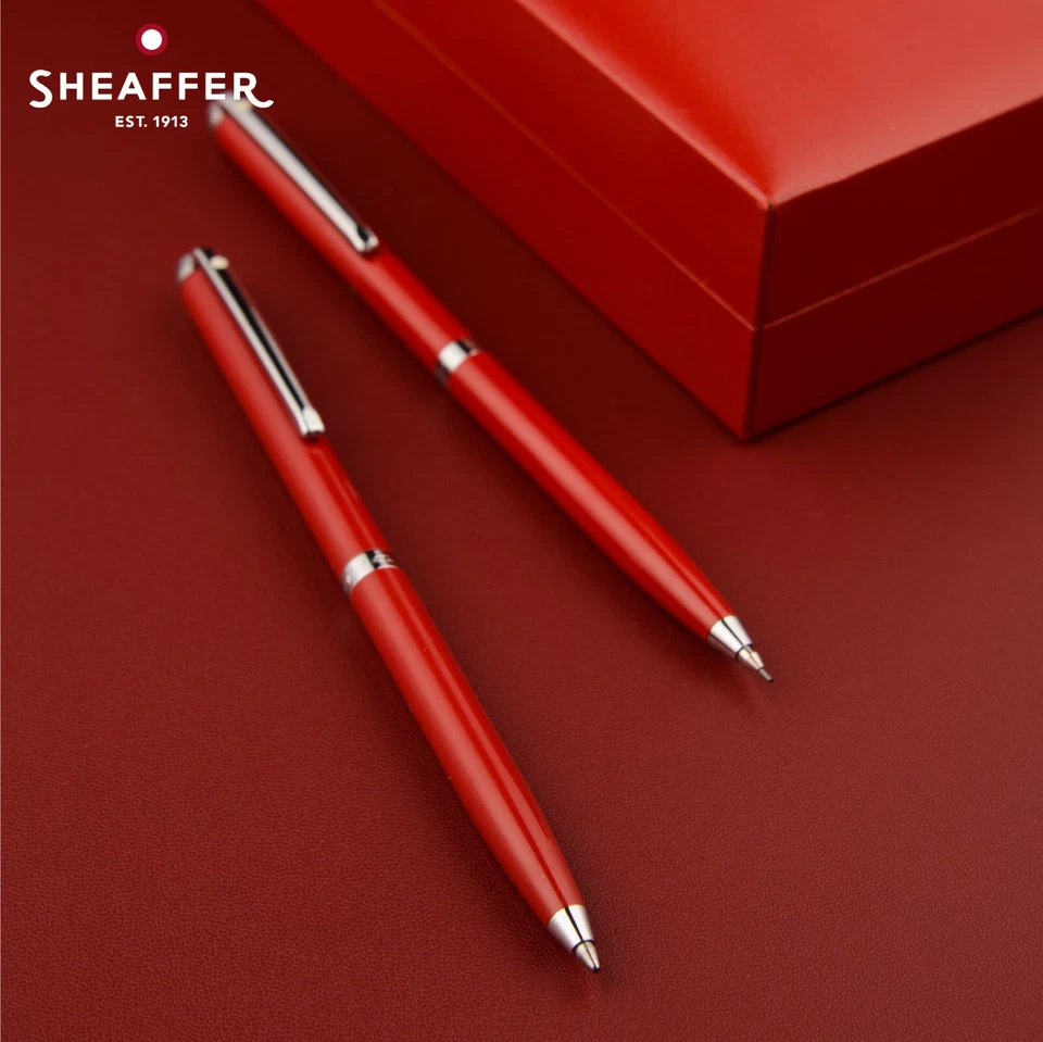 Sheaffer Ferrari 200 Rosso Corsa Mechanical Pencil & Pen Set Official Licensed - image 2 of 4