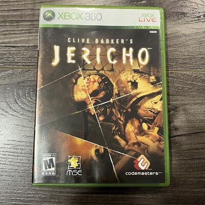 Clive Barker's Jericho (Microsoft Xbox 360, 2007) Complete With Manual