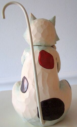 JIM SHORE CAT~HEART FULL OF LOVE"2012~EX COND~6" TALL~NO BOX~EX COND - Picture 4 of 7