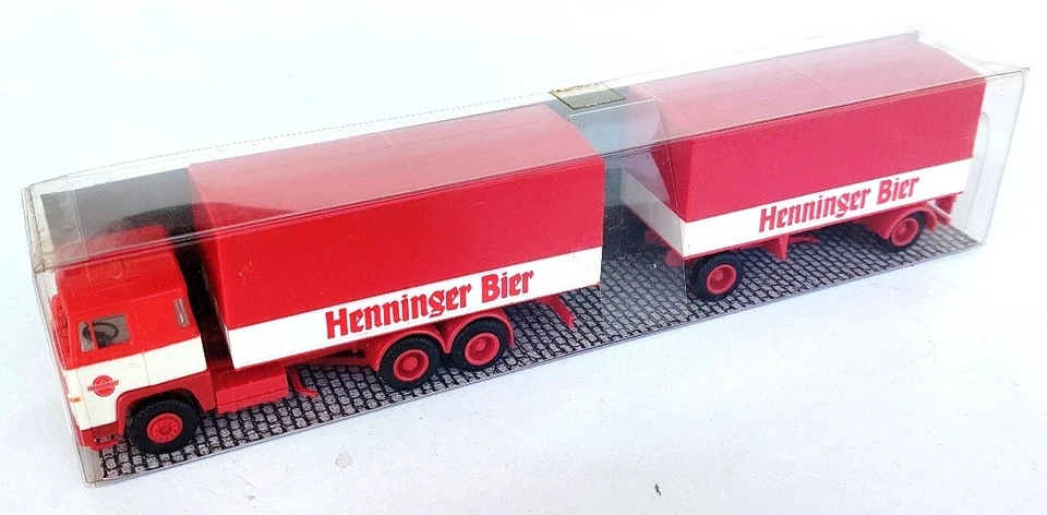 ALBEDO 1:87 - Scania R141 LKW Henniger Bier - Immagine 2 di 3