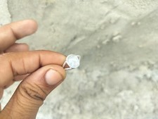 Natural Moonstone 925 Sterling Silver Ring Handmade Jewelry Gift For Her A-190