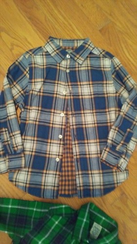 boys western shirts sz 4/ 5 & khaki pants back to school? new 1x1774 - Picture 3 of 4