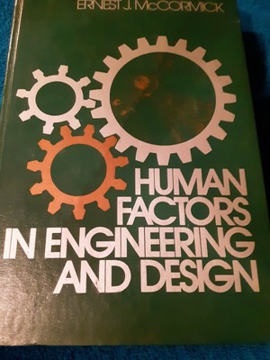 Factores Humanos En Ingenieria Y Diseno Ernest J Mccormick Tapa