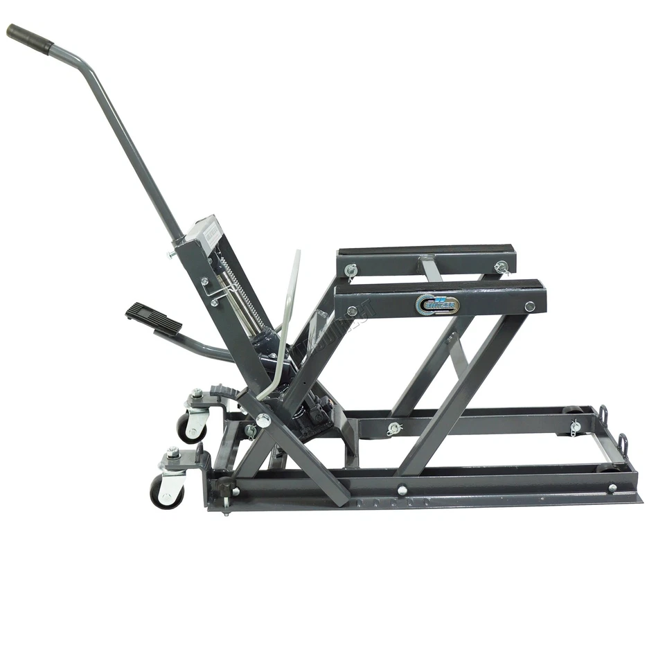 SwitZer 1500lb Hydraulic Motorcycle Motor Bike Stand Quad Lift ATV Jack Hoist - Image 2 of 4