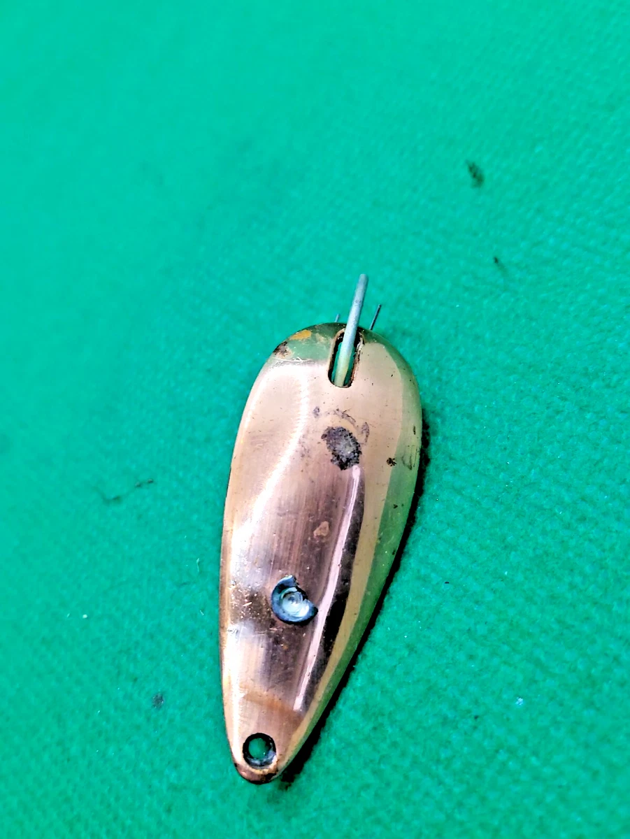 Cuillère De Pêche Vintage AL&W Fishrite Devil Eye – Leurre Métal Avec Boîte D'origine, Canada