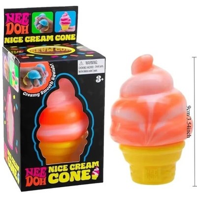 NeeDoh NICE CREAM CONE Ice Cream Squishy Toy 2026 NEE DOH Stress Ball