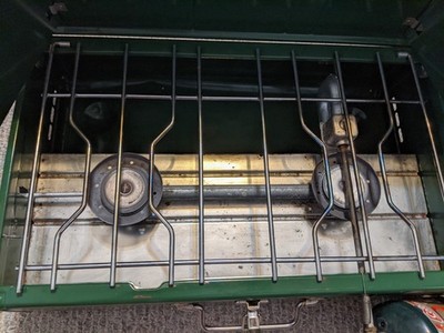 Coleman 2 Burner Camp Stove 413H Powerhouse 1982 for sale online