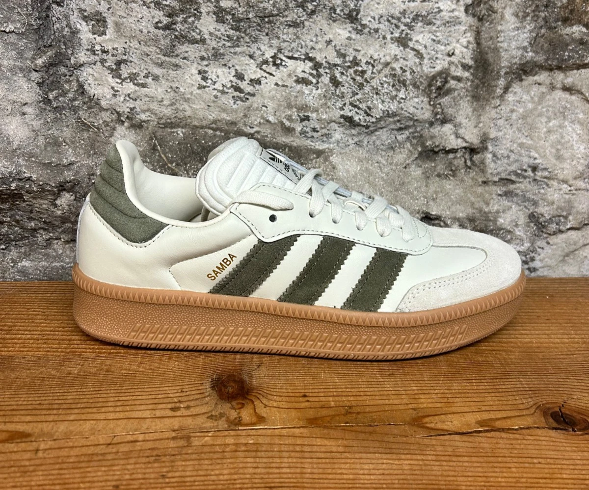 adidas samba XLG 23 オリーブ adidas Samba XLG Sneakers - Green | Free Shipping with adiClub