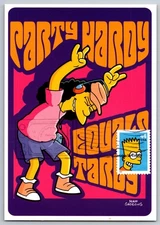 #4401 Bart Simpson Maxi Card
