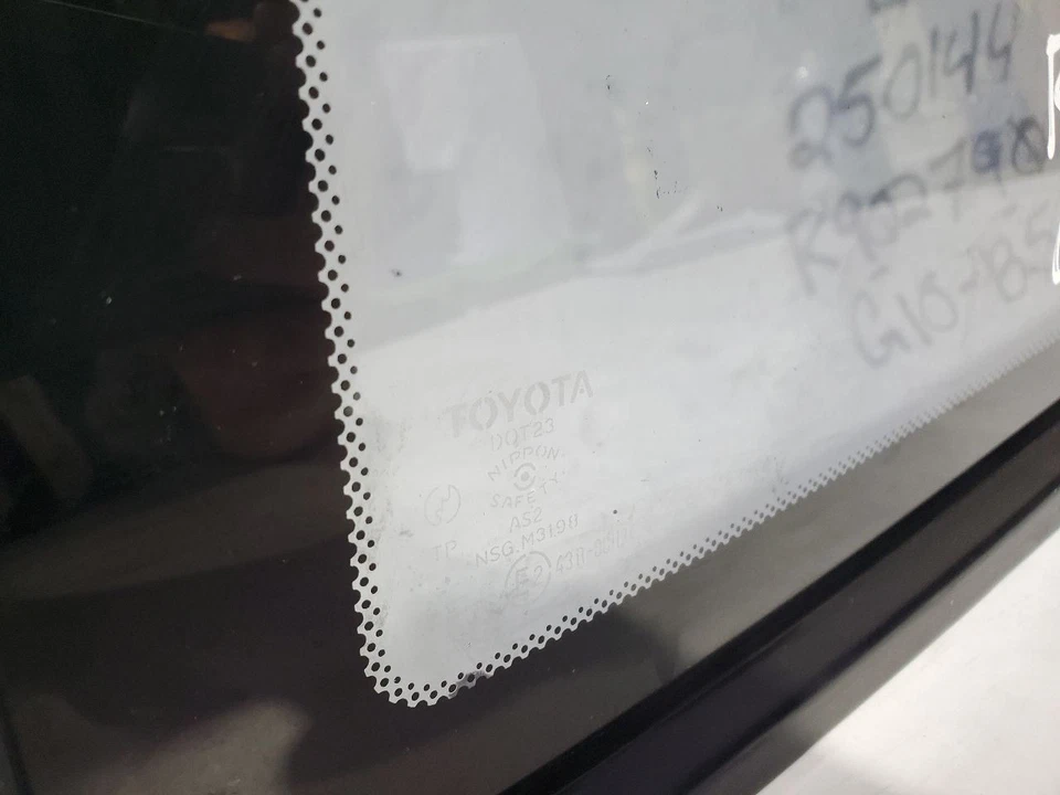 Toyota Celica Liftback 1990 1991 1992 1993 OEM cuarto trasero izquierdo vidrio Foto 2 de 4