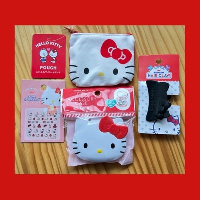 Hello Kitty Pouch Beauty Set Sanrio Japan Cute Bundle