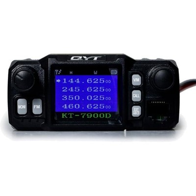 KT-7900D 25W Mini Quad Band Base 136-174mhz VHF, 220-270mhz 1.25M, 350-390 mh...