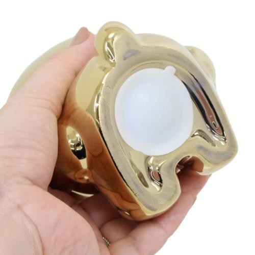 Sanrio Hello Kitty Ceramic Gold Coin Bank Fortune-bringing Lucky Japan Limited - Picture 9 of 9