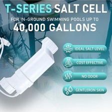 Salt Water Pool chlorinator System 40000 Gall...