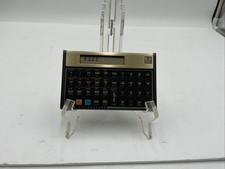 Vintage HP 12C Financial Calculator Hewlett-Packard RPN   New Batteries