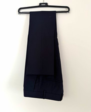 BOSS Anzughose Blau Gr. 32 L34 gerades Bein B...