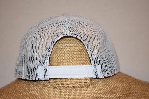 LSU Tigers Baseball 2025 National Champions Trucker Hat by 47 Brand Gray/White - Picture 2 of 4